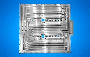 汽车电池液冷板